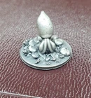 14.2 Grams .999 Fine Silver Squid Coral Sea Detailed Hand Pour Bullion Mik_C