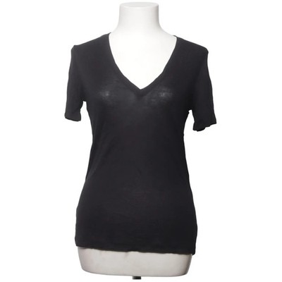 H&M Trend, T-shirt, Größe: 36, Schwarz, Modal/Seide, Einfarbig, Damen #rKR