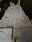 Vtg 80s Big Ben by Wrangler Hickory Stripe Overalls Made In USA Men 38x32 — photo 1