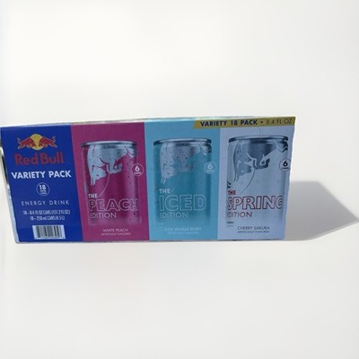 Redbull Energy Variety Pack 18 Pk Energy Drink Spring 2026 Limited Edition 8oz