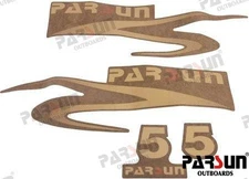 F6-08000000-5 - TOP COWLING STICKER FOR 5HP For Parsun Warranty Included