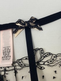 Agent Provocateur Graice Black Sand Thong AP3 Medium NWT