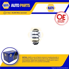 Coil Spring fits VAUXHALL ZAFIRA B 2.2 Rear 05 to 14 Z22YH Suspension NAPA New