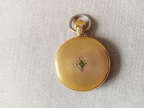 SAVREX 17 JEWEL HALF HUNTER SWISS MADE VINTAGE POCKET WATCH, WORKING - Picture 3 of 4