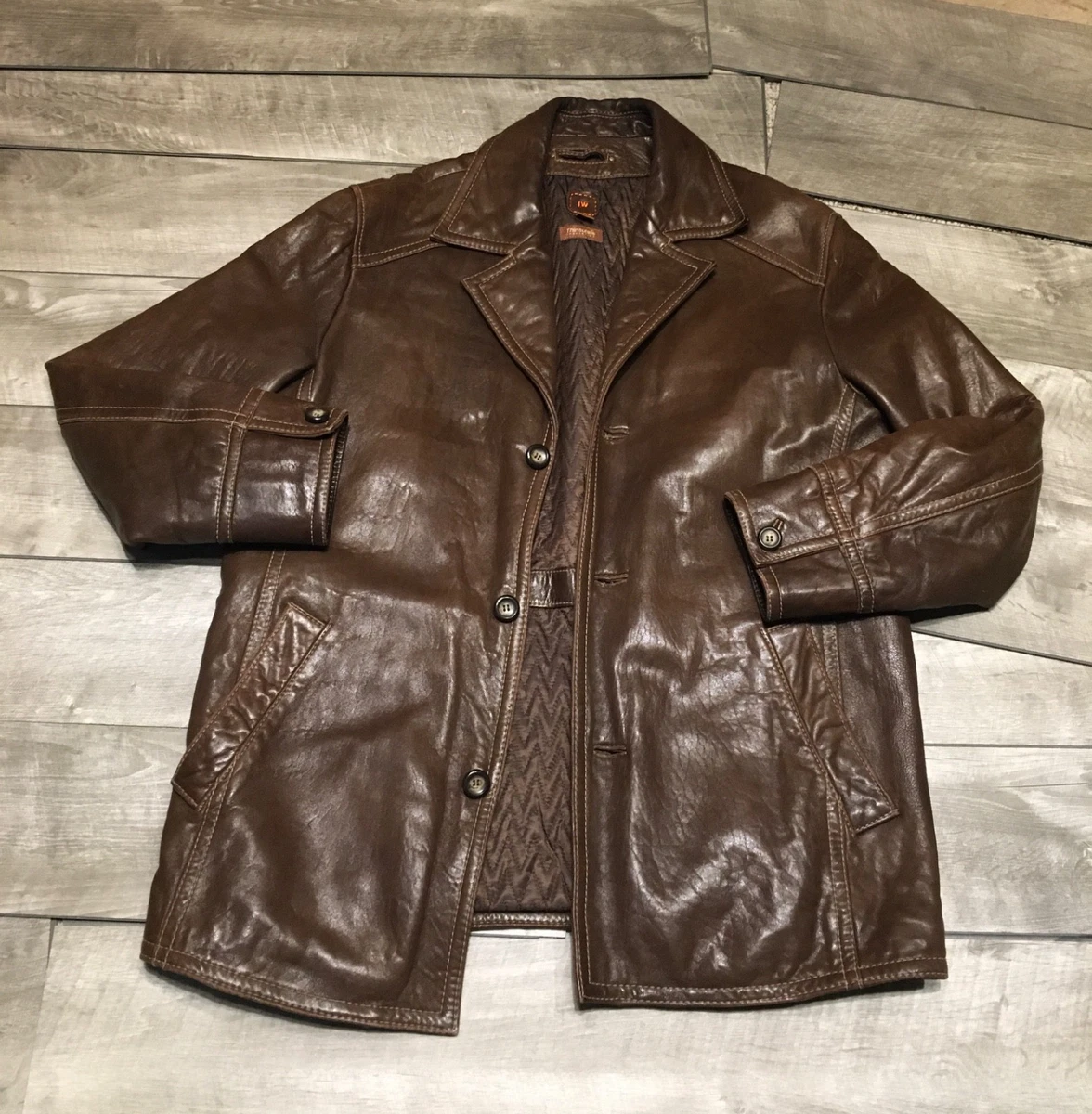 Leather Regular Size XS Vintage Outerwear Coats & Jackets for Men