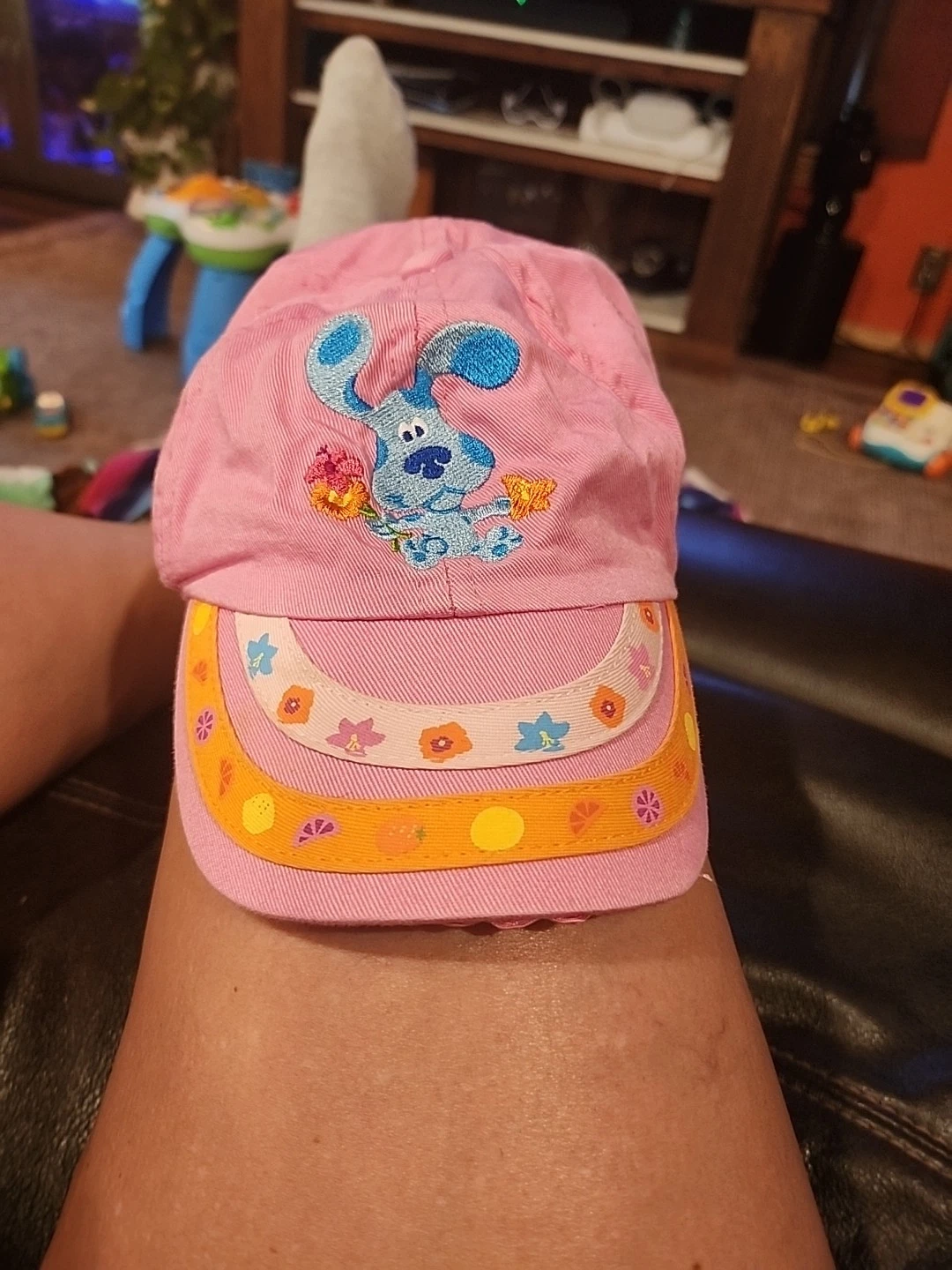 Vintage Blues Clues Pink Girls Hat Infant/ Toddler Embroidered Nick Jr Y2K
Opens in a new window or