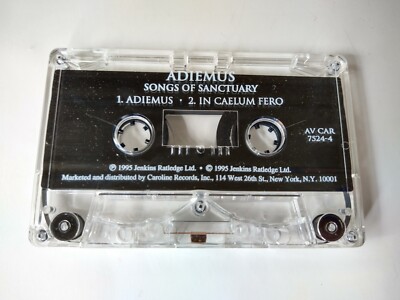 Adiemus: Songs of Sanctuary Vintage Promo Cassette by Karl Jenkins