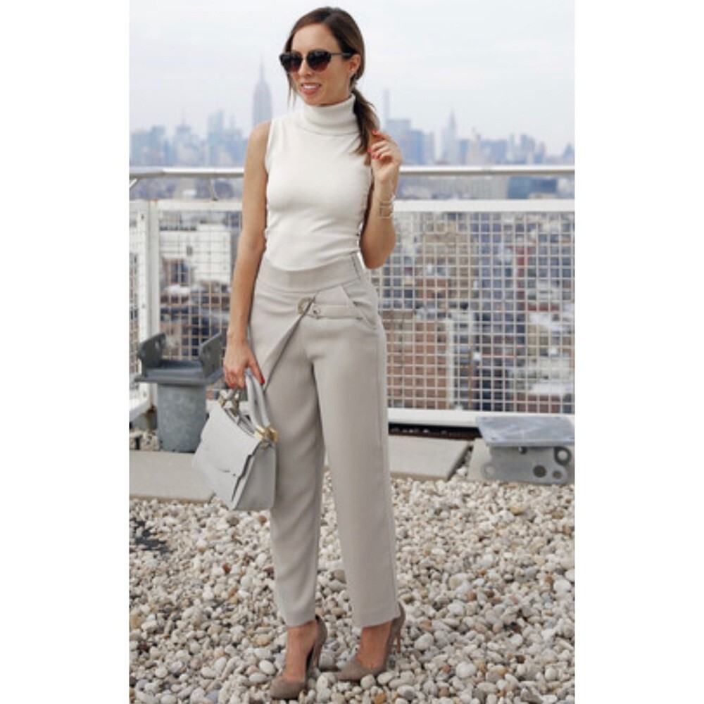 rachel zoe sleeveless turtleneck