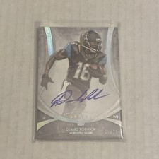 2013 Topps Five Star Denard Robinson Rookie On Card Auto Autograph #10/25