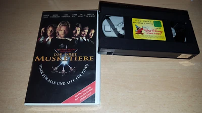 Die drei Musketiere - Charlie Sheen - Tim Curry - All for Love - Disney VHS - Bild 1 von 2