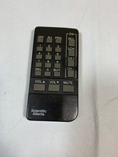Vintage Scientific Atlanta 8550-475 Remote Control with Function Key Sequence
