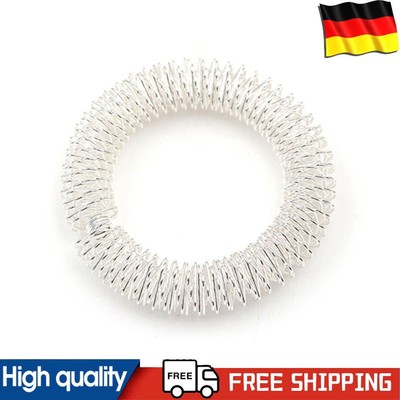 Copper Decompress Spring Mini Massage Rings Stress Relief for Elders Houseworker