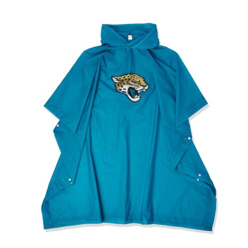 Poncho de lluvia para adultos Football Deluxe con capucha 44" x 49" reutilizable - Imagen 3 de 22