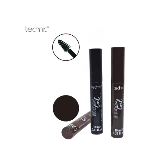 Technic Eye Brow Gel Definer Mascara Brush Light Medium, Dark Brown and Black - Image 2 of 4