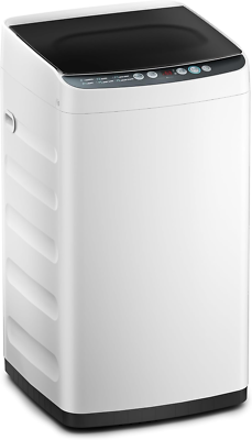 #ad Compact Portable Washer with 6 Cycles Stainless Steel Tub LED Display $354.99