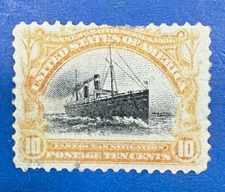 US Scott Stamp # 299 10c Pan-American Expo Issue Used