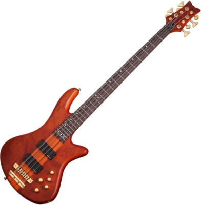 Schecter Stiletto Studio-8 Electric Bass Honey Satin