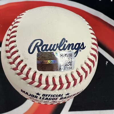 Oswaldo Cabrera New York Yankees Signed OMLB Autographed