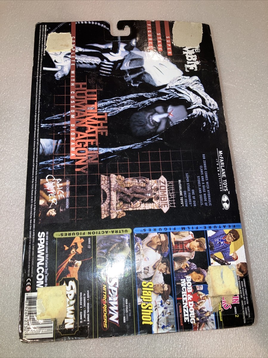2000 McFarlane Toys Super Stage Figures Rob Zombie Action Figure