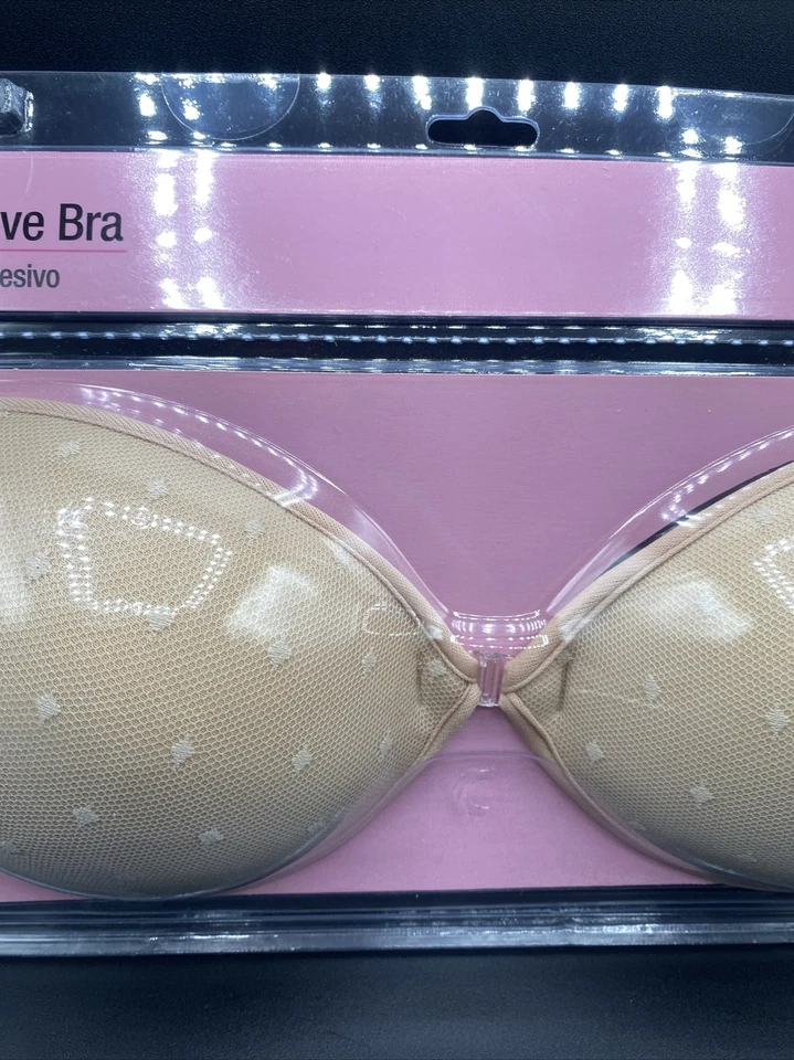 Sujetador sin tirantes sin espalda Dritz adhesivo talla C copa Foto 4 de 4