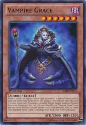 vampire hunter yugioh card Amazon.com: YU-GI-OH! - Vampire Hunter (SHSP-EN034) - Shadow Specters - 1st  Edition main image 0