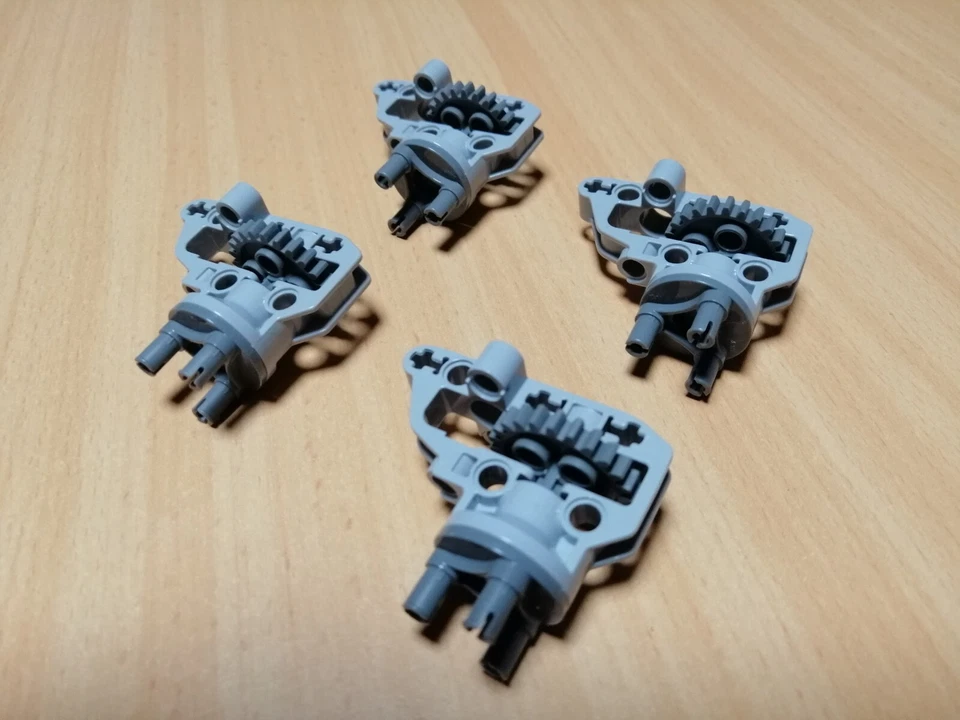 LEGO Technic 4 x Radaufhängung 92909 92908 / Technik Radlager Portalachse - Bild 2 von 4