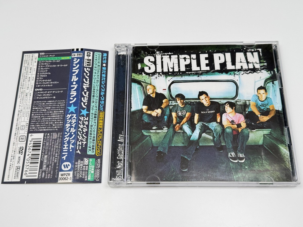 CD+DVD] Simple Plan Still Not Getting Any Limited Edition Japan 