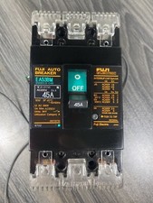 Fuji Electric Auto Breaker EA53BM 45A, BM3BEB-45, 220V, 3-P Push-to-Trip