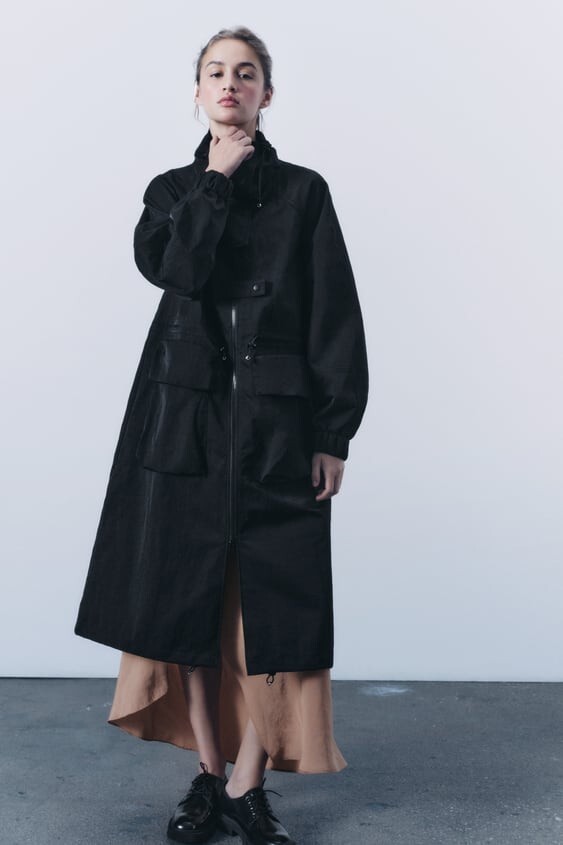 NWT ZARA WATER REPELLENT PARKA ZW COLLECTION M $139 | eBay NWT ZARA WATER REPELLENT PARKA ZW COLLECTION M $139 | eBay