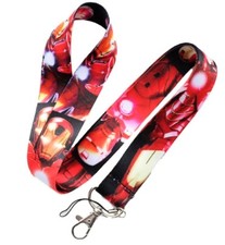 IRONMAN Character ID Holder LANYARD Keychain