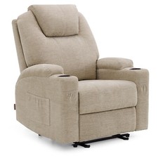 MCombo Elektrisch Relaxsessel Fernsehsessel Liegefunktion Vibration Heizung 7061