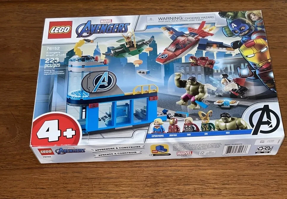 LEGO Marvel Avengers Wrath of Loki 76152 Cool Building Toy with Marvel  Avengers Minifigures (223 Pieces)