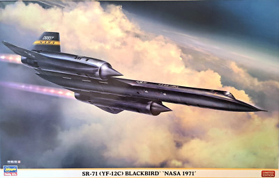Lockheed SR-71A Blackbird (YF-12C)  ''NASA 1971'' Limited. Ed. 1/72 Scale Model
