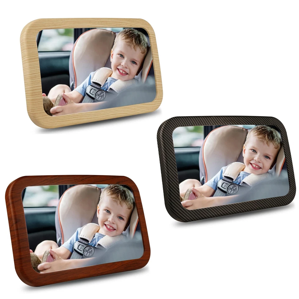 Seat Baby Rear View Mirror Adjustable Car Seat Safety for Infant Child Toddler - Image 2 of 4