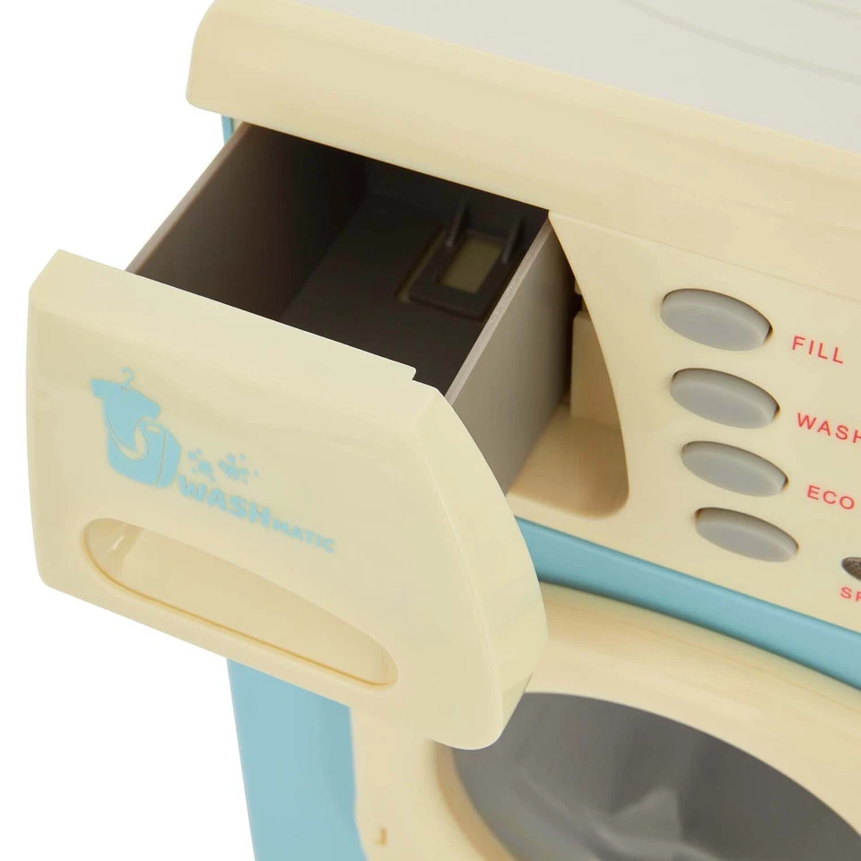 Casdon Electronic Washer Realistic Toy Washing Machine For Kids Children Toys - Image 3 of 4