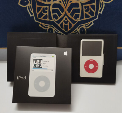 2025 NEW Apple iPod Classic Video 5th Gen U2 30GB White/Red