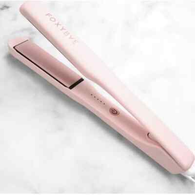 Foxybae Blush Rose Ceramic Wide Plate Flat Iron 1.75  