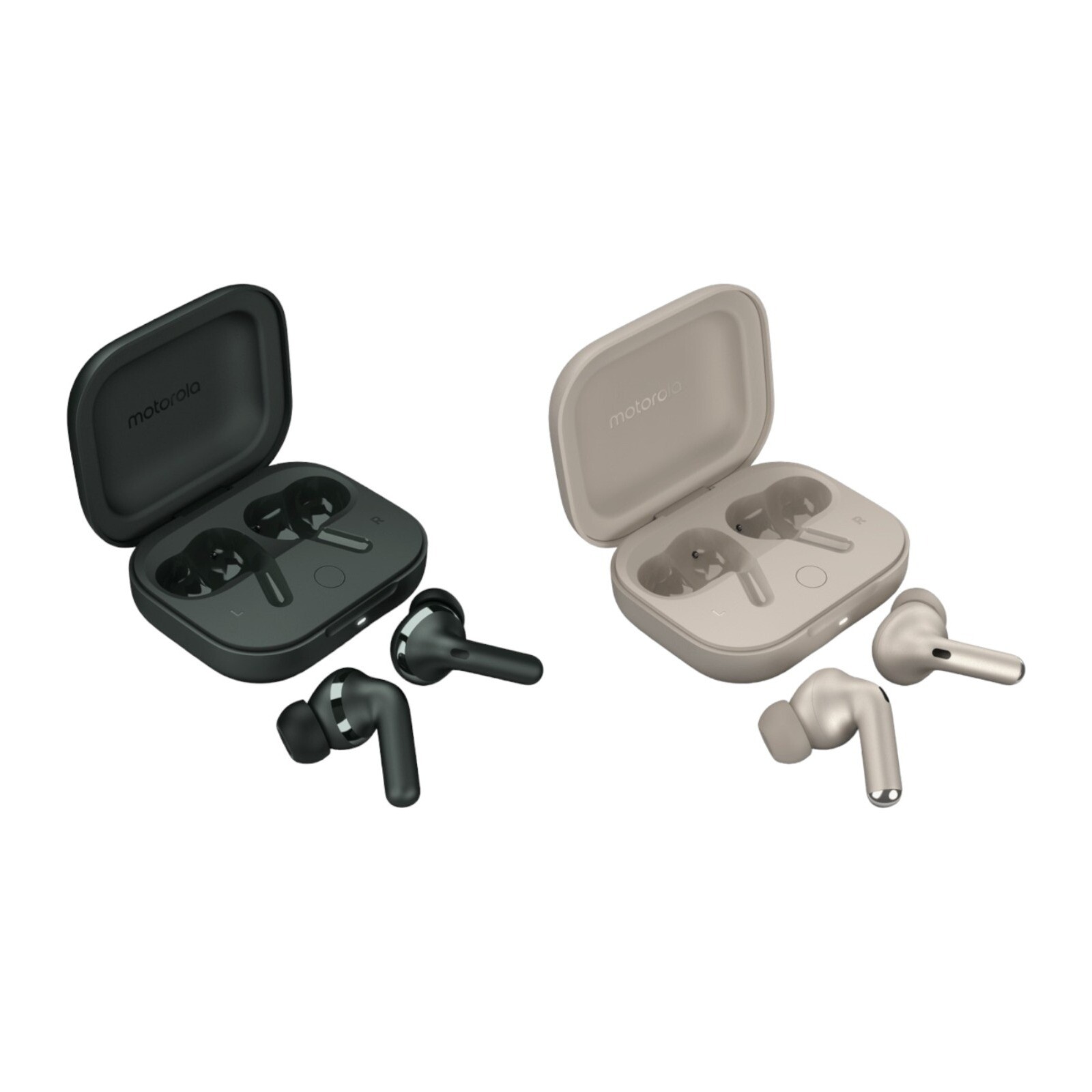 Motorola Moto Buds+ Bose Noise Isolation 38hr Playtime Water Resistant-image