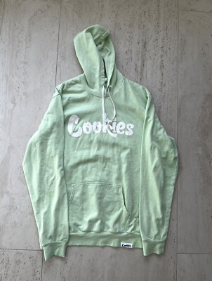Berner Cookies Clothing SF CKS Original Logo Hoodie - Mint - Sz XL - NWOT