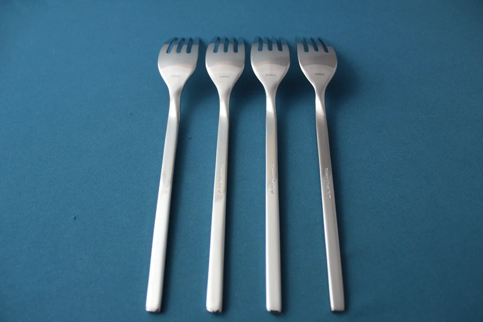 4 обеденные вилки Villeroy & Boch НОВАЯ ВОЛНА 18/10 нержавеющая сталь Индонезия НОВЫЕ 8 дюймов - Изображение 4 из 4