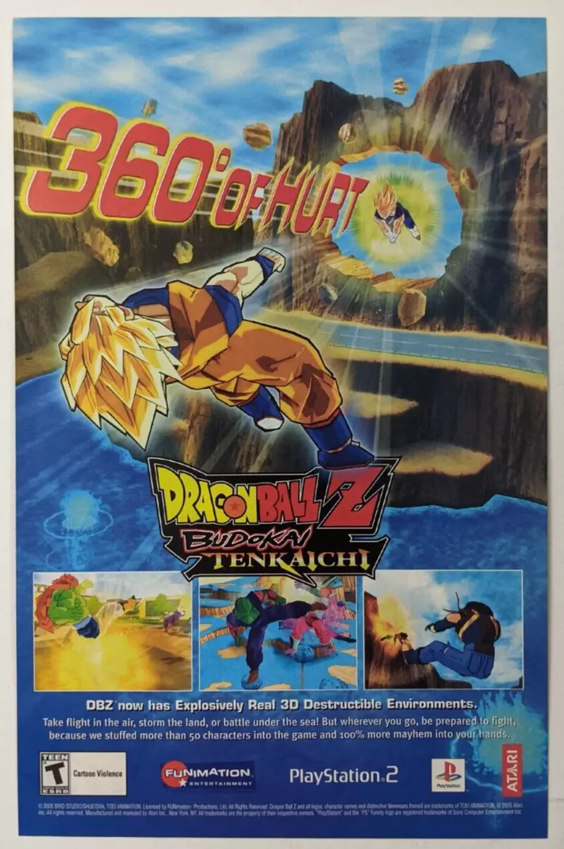  Dragon Ball Z: Budokai Tenkaichi 3 - PlayStation 2 : Unknown:  Video Games