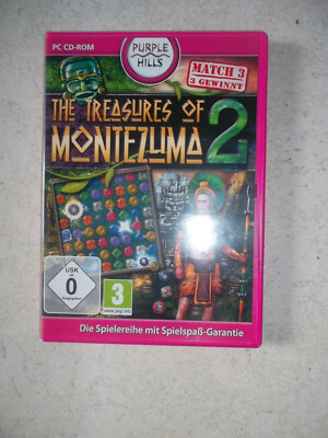 The Treasures of Montezuma 2 (PC) Match 3 / 3 Gewinnt Spiel Abenteuer 150 Level