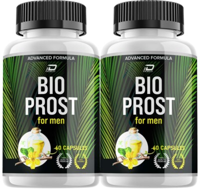 (2 Pack) Bio Prost Prostate Supplement for Men - BioProst Pills Bladder Control