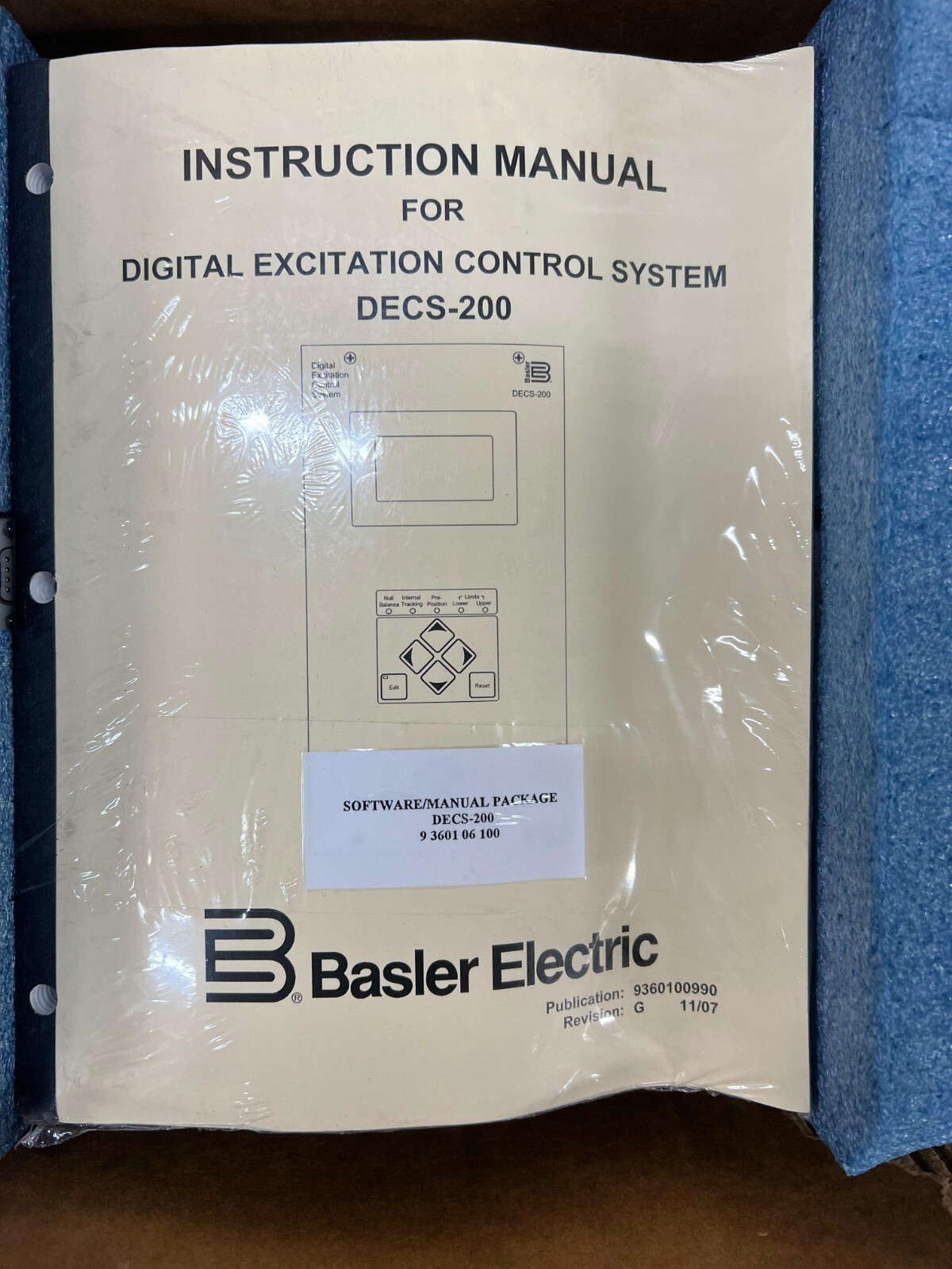 BASLER Electric DECS200 Digital Excitation Control System eBay
