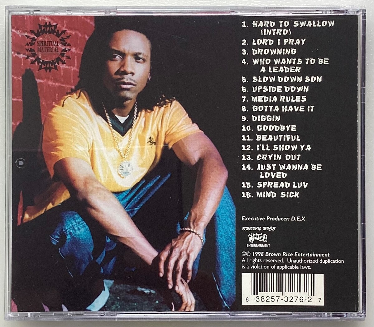 D.E.X. - Hard To Swallow (CD, 1998) SIGNED G-Funk LA Random Rap 
