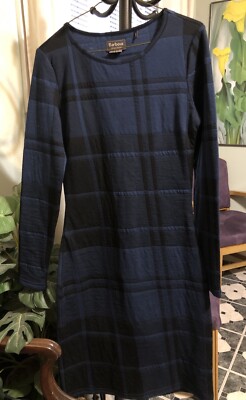 Women's Barbour Winter Tartan Checked Blue Black Wool Dress US8/M | eBay Women's Barbour Winter Tartan Checked Blue Black Wool Dress US8/M | eBay