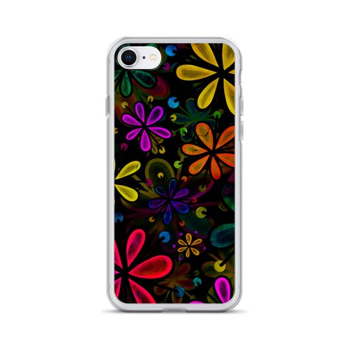 Floral Fantasy iPhone Case - "Vanessa" - 1 Black - Foto 12 di 15