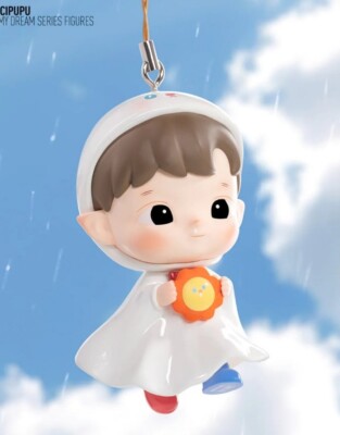 POP MART x HACIPUPU In My Dream Series SUNSHINE DOLL   Hanging Vinyl Figure NEW