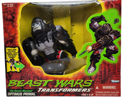 1996 Beast Wars Transformers Maximal Optimus Primal DISPLAYED COMPLETE