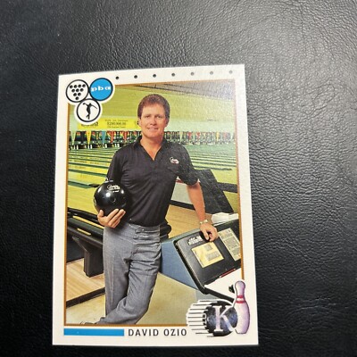 Jb16 PBA Pro Bowlers KingPin Bowling 1990 #57 David Ozio Vidor Texas